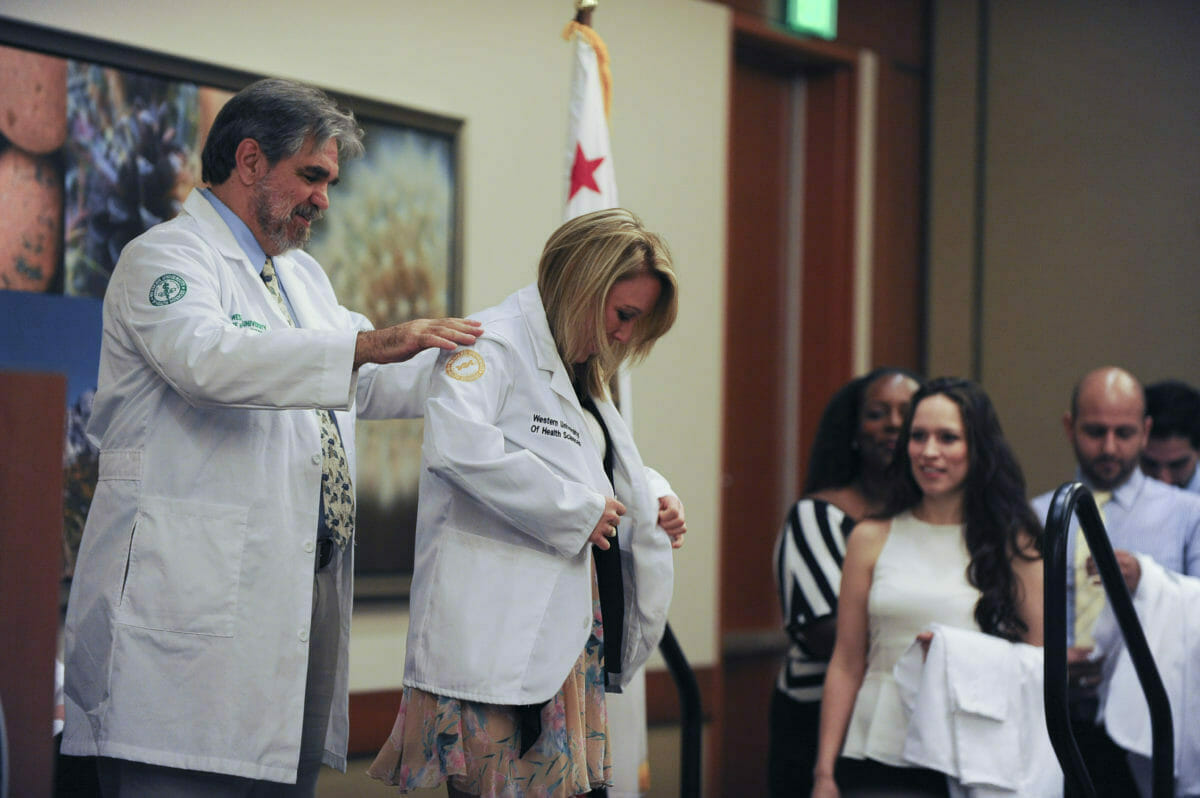 More than 1,100 new students began their health professions education at Western University of Health Sciences