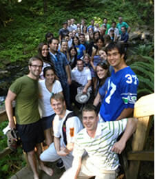 Student life nature walk